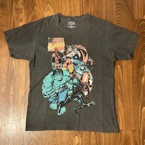 M Charcoal Marvel Character T